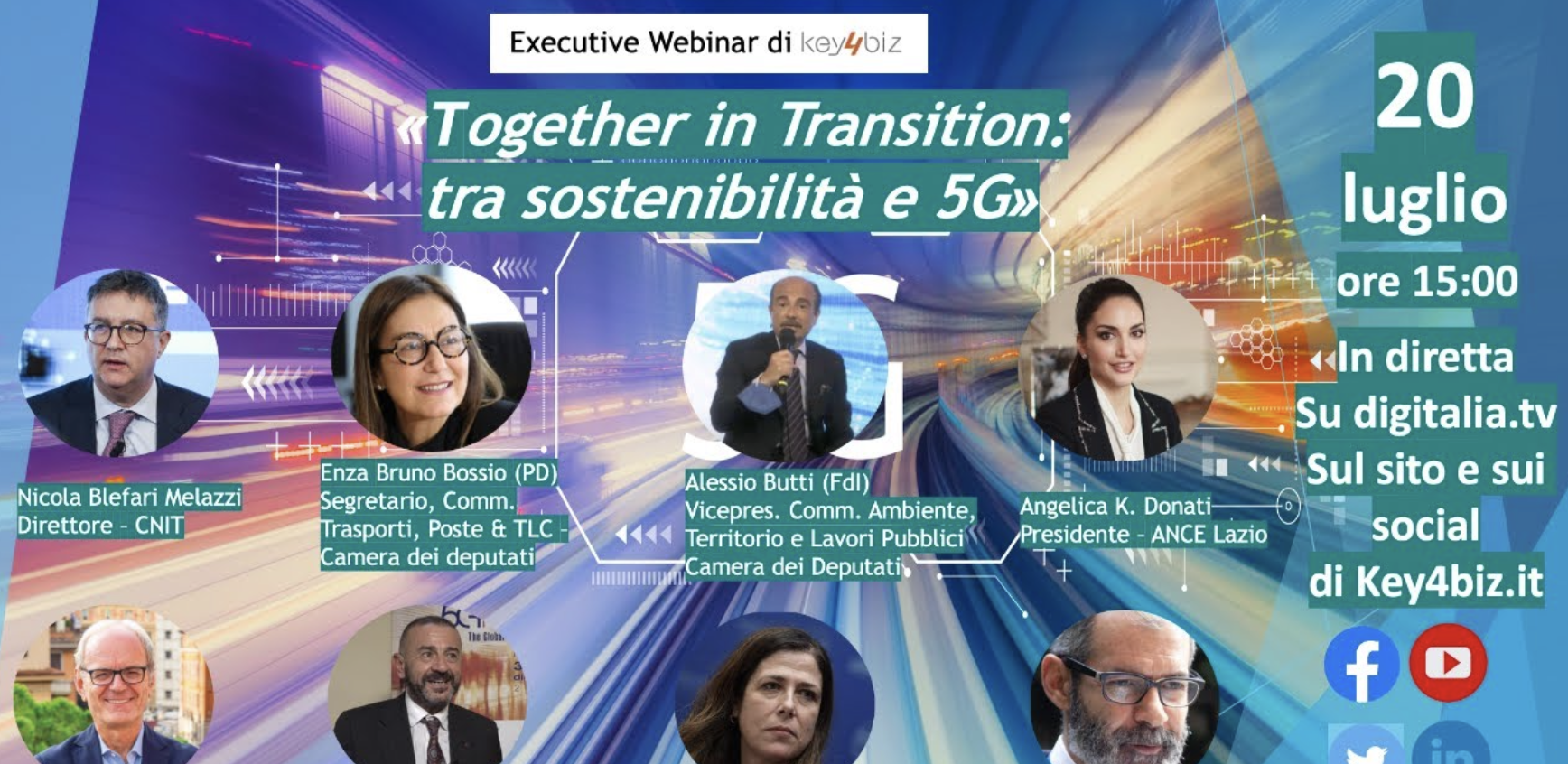 Together in transition: tra sostenibilit&agrave; e 5G